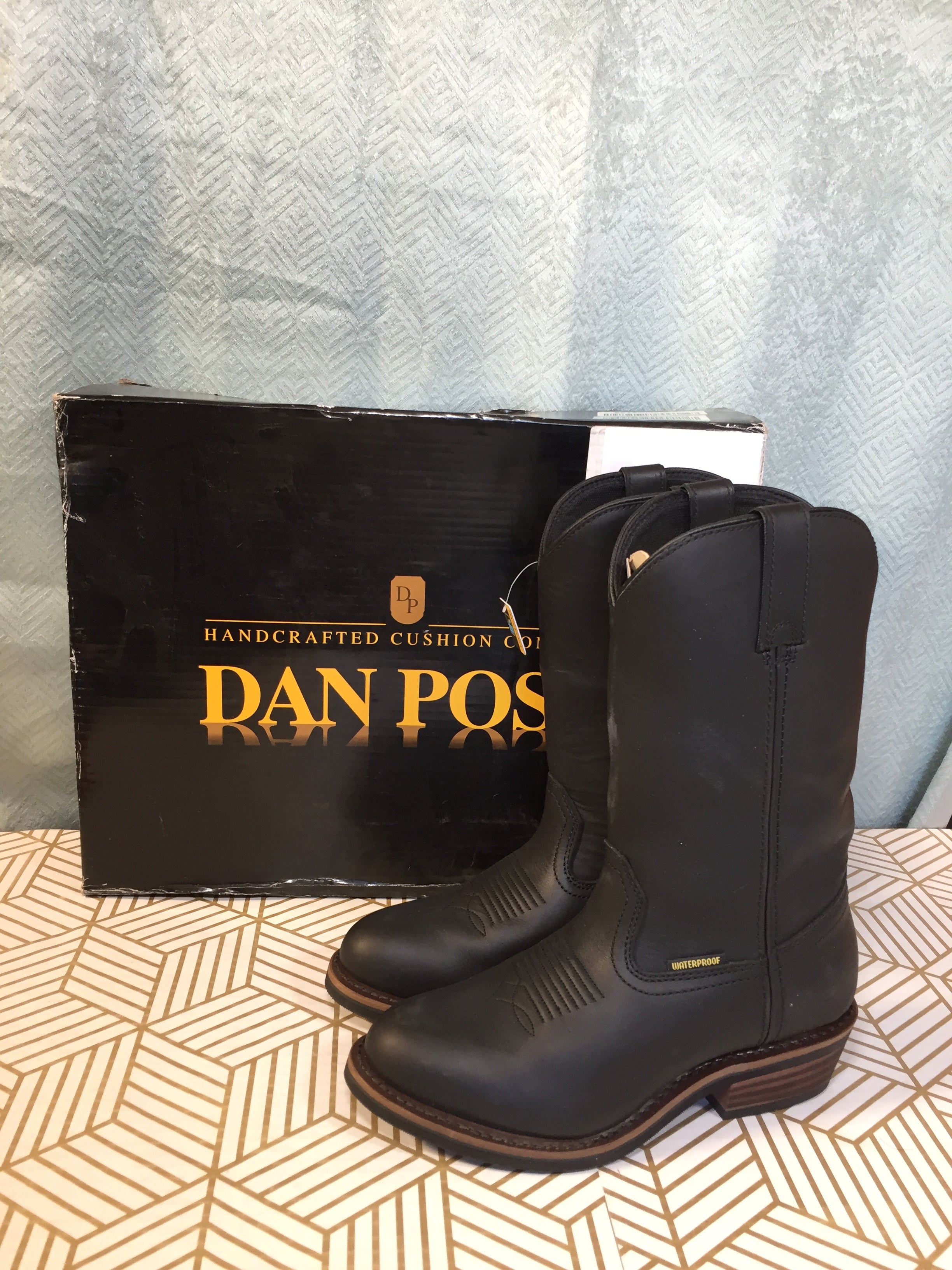 Dan Post Boots Mens Albuquerque 12" Waterproof Composite Toe Work Boot US 7 D (7760518545646)